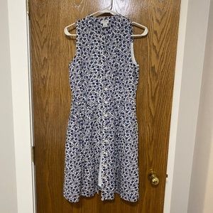 J. Crew button down floral dress size 2